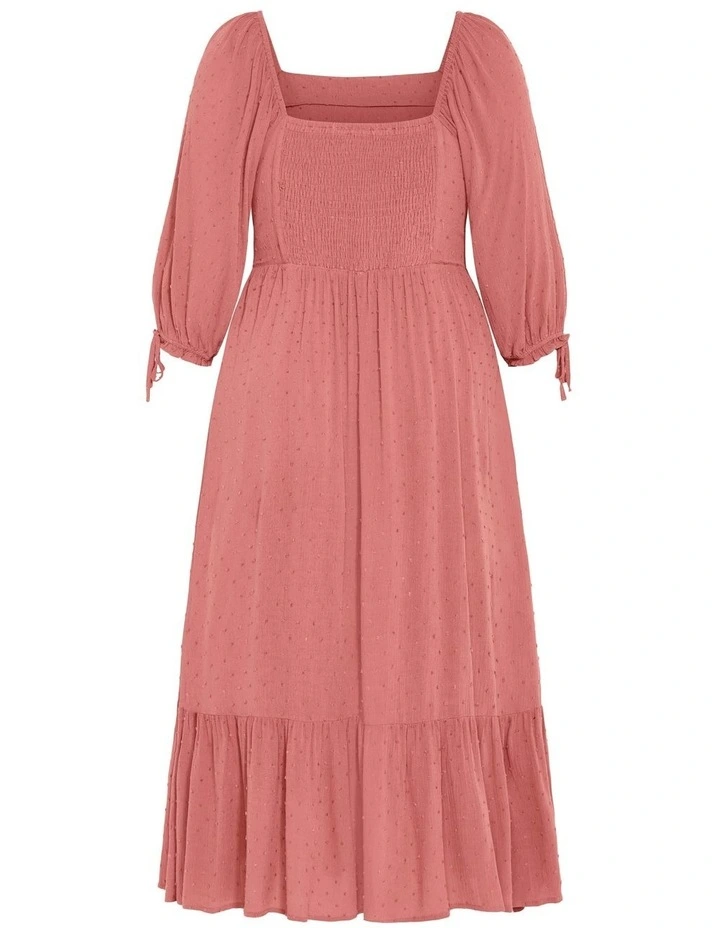 Ally Maxi Dress in Rosewood image 5