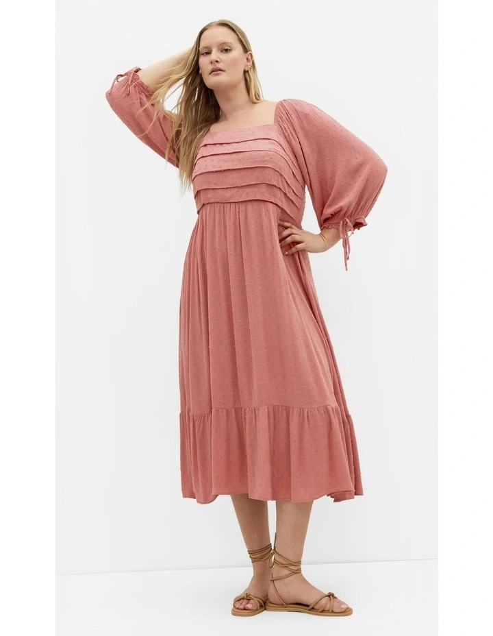 Ally Maxi Dress in Rosewood image 6