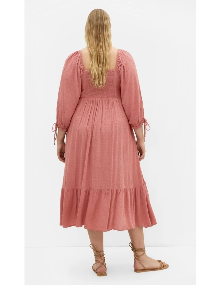 Ally Maxi Dress in Rosewood image 7