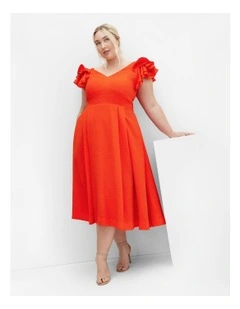 Carla Dress in Tigerlily