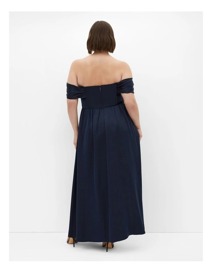 Angel Love Maxi Dress in Navy image 2