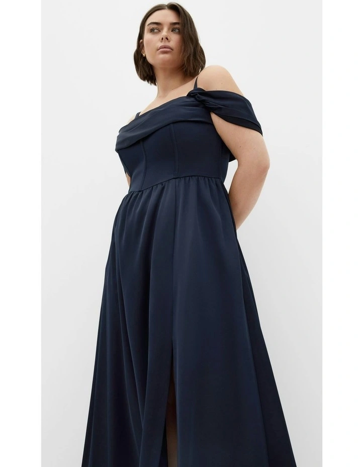 Angel Love Maxi Dress in Navy image 6