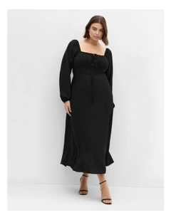 Abbigail Long Sleeve Dress in Black