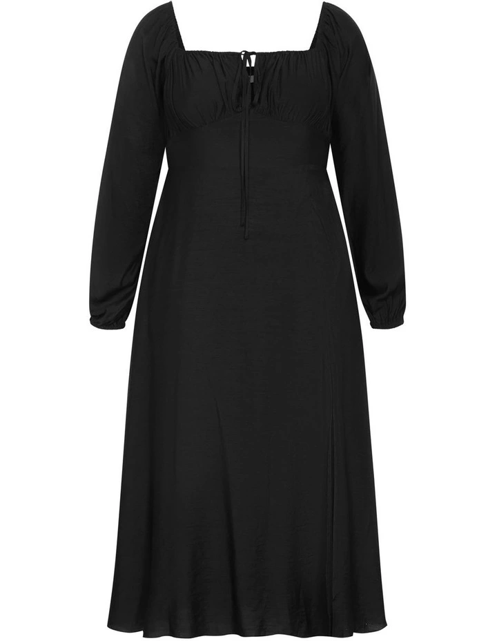 Abbigail Long Sleeve Dress in Black image 6