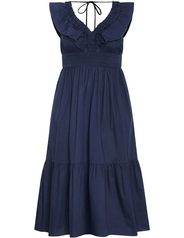 Kelly Midi Dress in Blue image 4