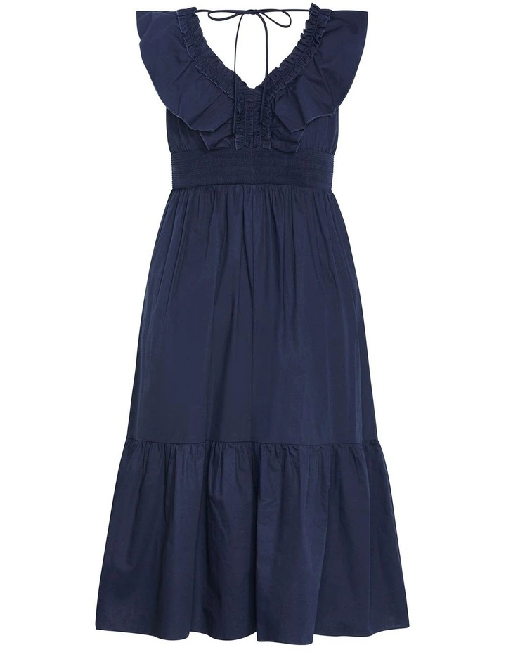 Kelly Midi Dress in Blue image 5