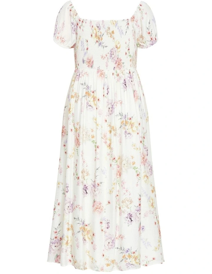 Abbigail Print Midi Dress in Flirty Floral image 5