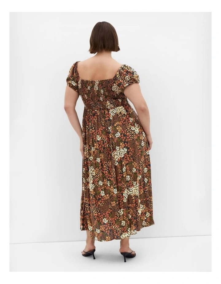 Abbie Dress in Brown image 2