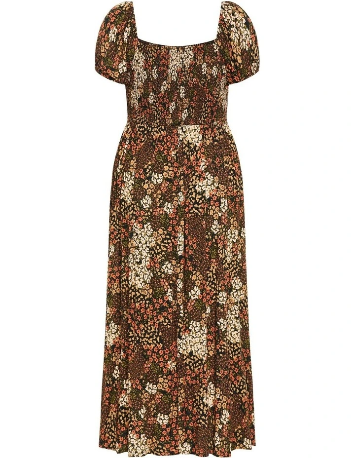 Abbie Dress in Brown image 4
