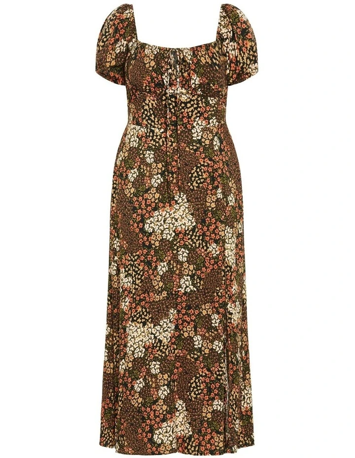 Abbie Dress in Brown image 5
