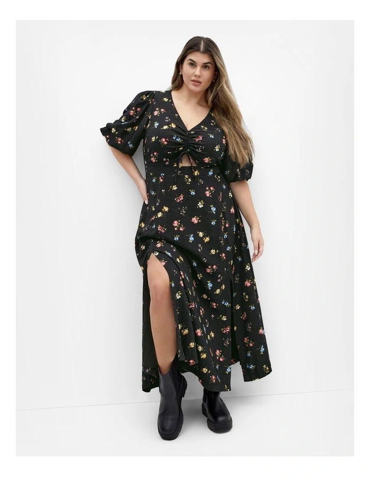 Jolene Maxi Dress in Black image 1
