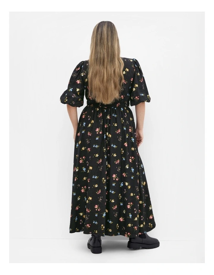 Jolene Maxi Dress in Black image 2