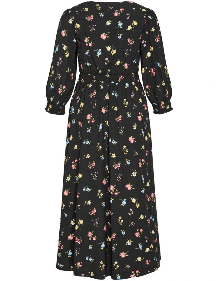 Jolene Maxi Dress in Black image 4