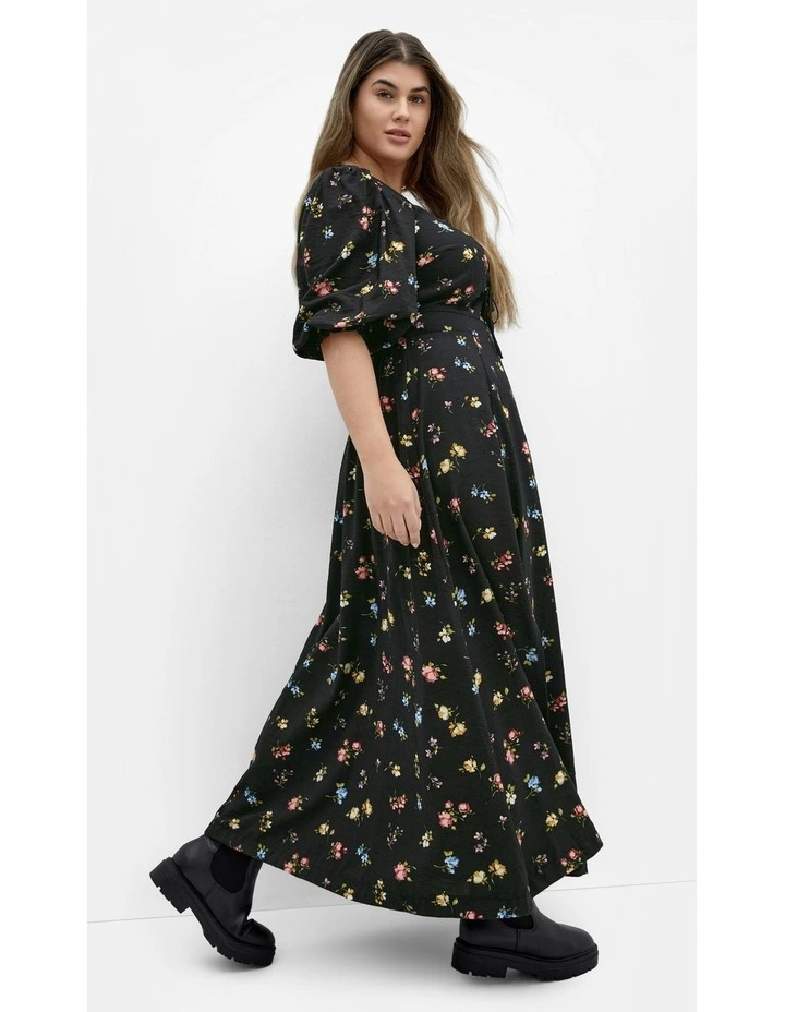 Jolene Maxi Dress in Black image 5