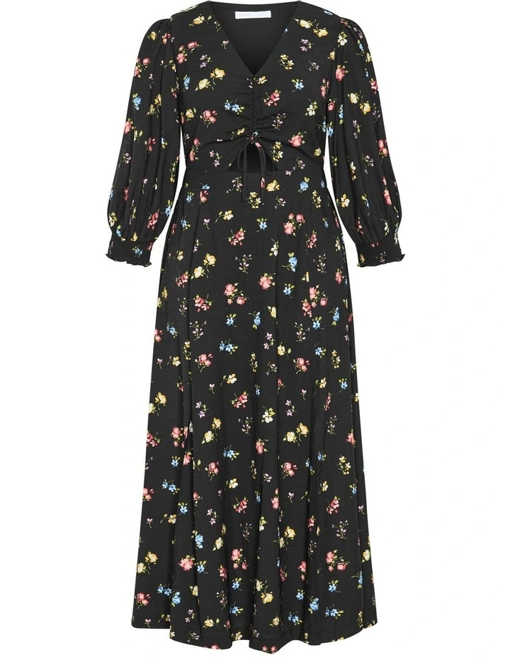 Jolene Maxi Dress in Black image 7