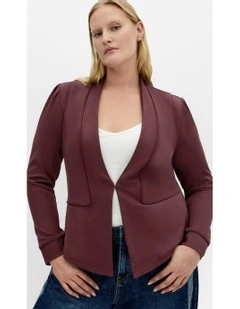Piping Praise Jacket in Chocolate Cherry