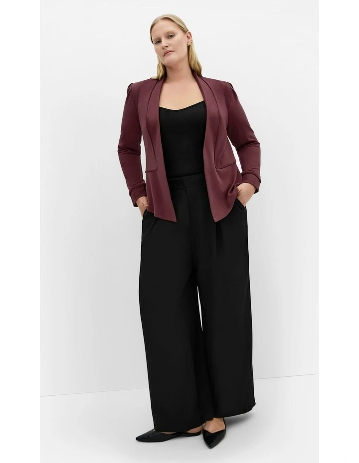 Piping Praise Jacket in Chocolate Cherry image 3