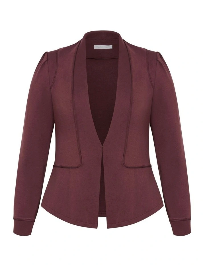 Piping Praise Jacket in Chocolate Cherry image 5