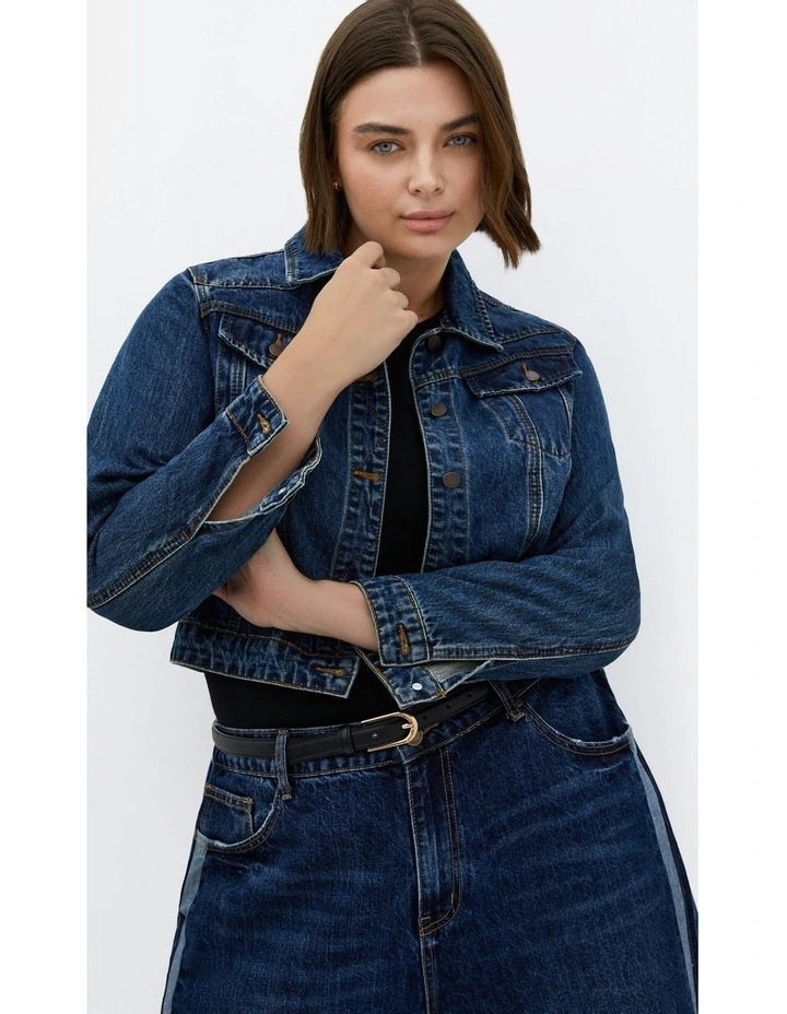 Classic Denim Jacket in Denim image 6