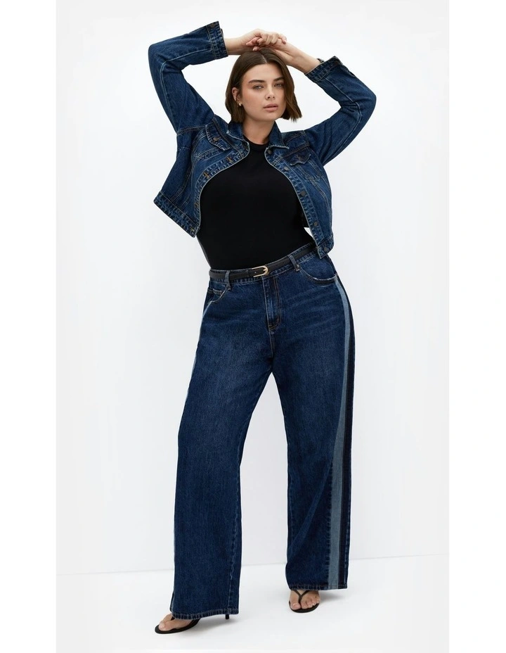 Classic Denim Jacket in Denim image 7