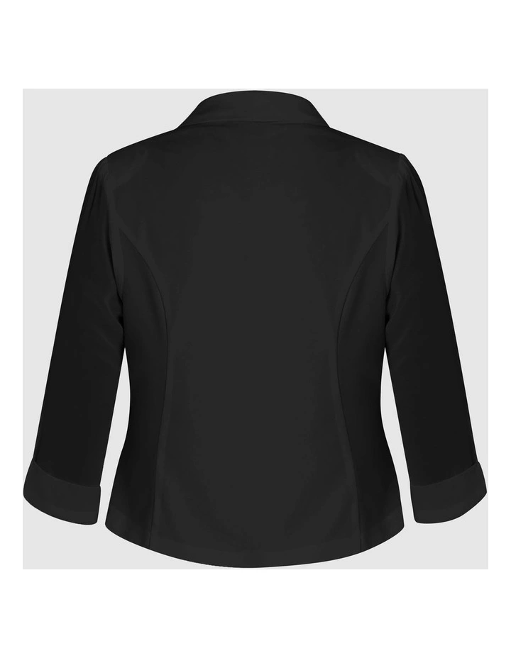 Jkt Cropped Blazer in Black image 4
