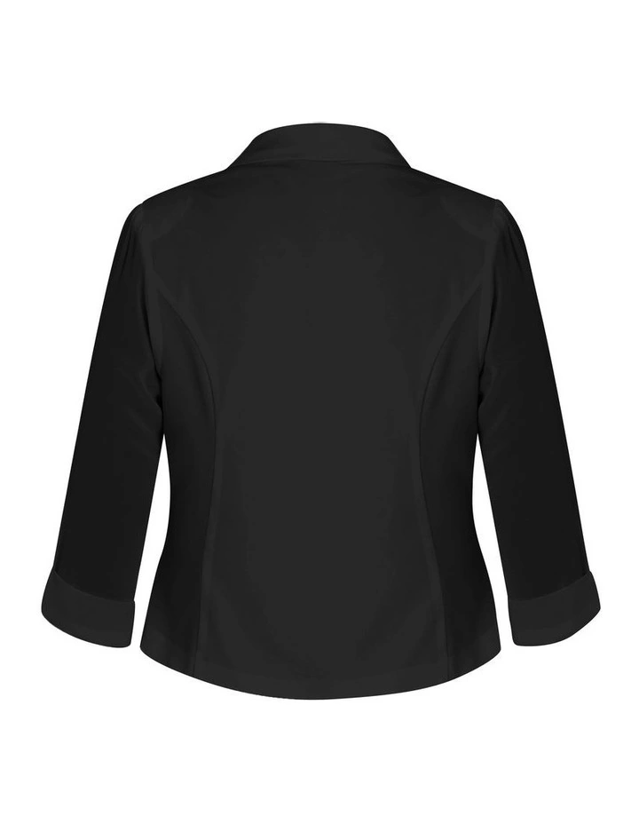 Jkt Cropped Blazer in Black image 5