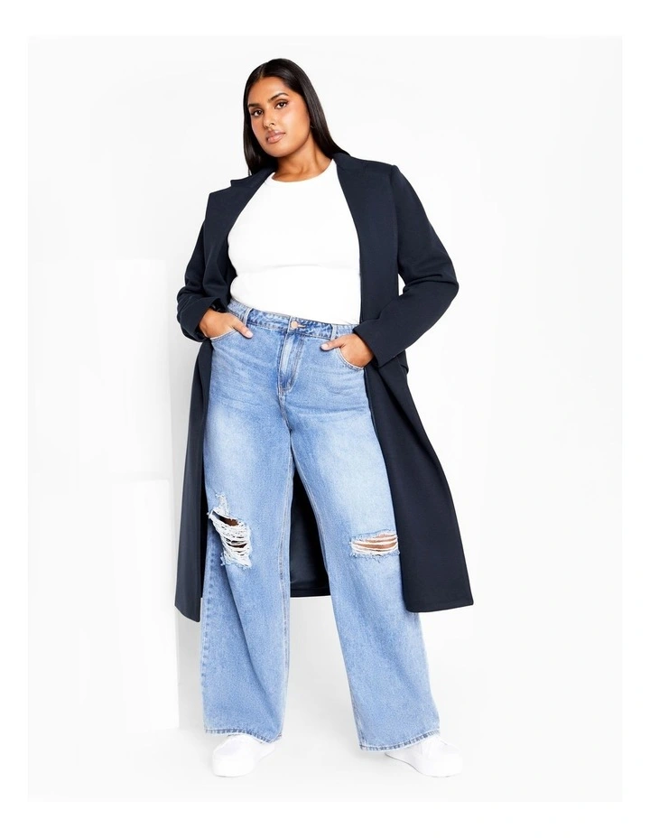 Mia Coat in Blue image 1