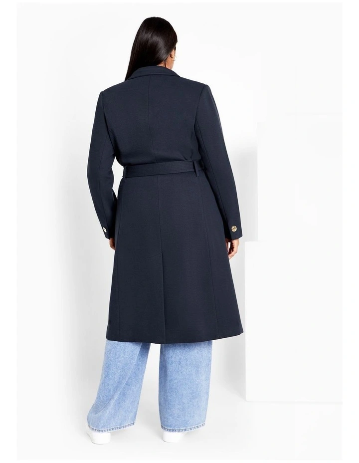 Mia Coat in Blue image 2