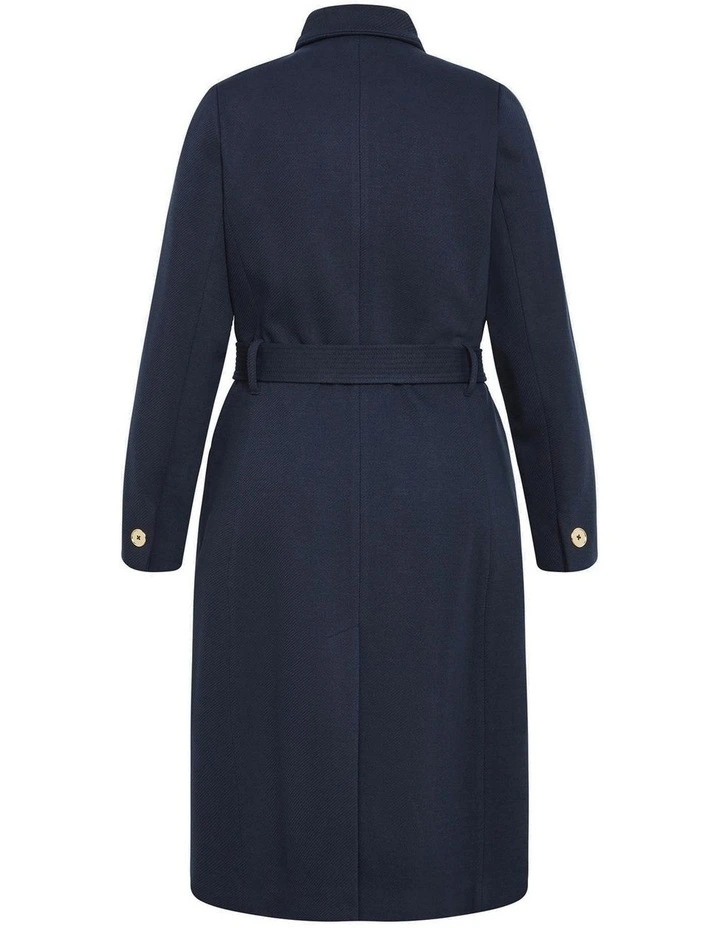 Mia Coat in Blue image 5