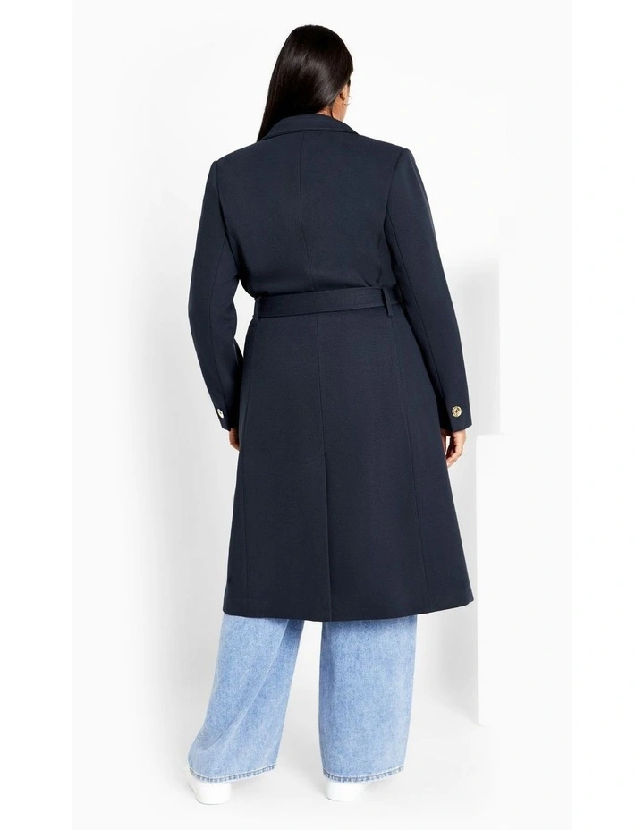 Mia Coat in Blue image 6