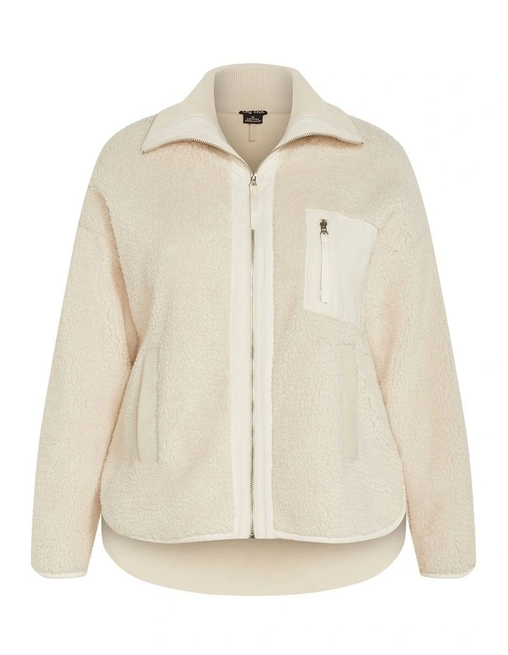 Harlow Jacket in Macadamia image 3
