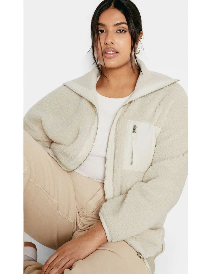 Harlow Jacket in Macadamia image 7