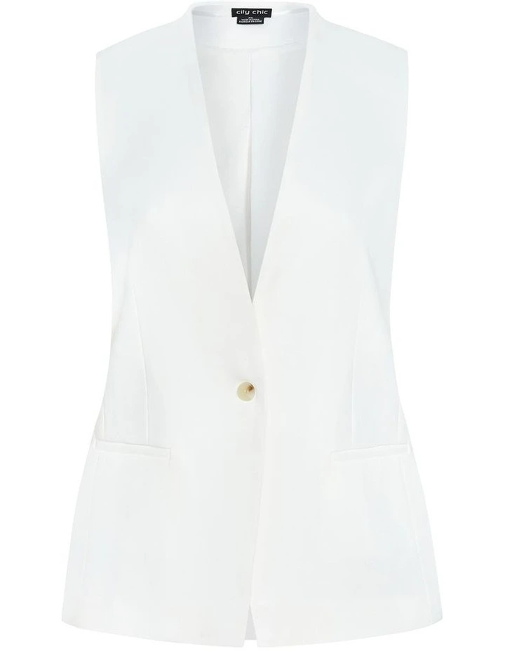 WAISTCOAT JESSA - Ivory image 3