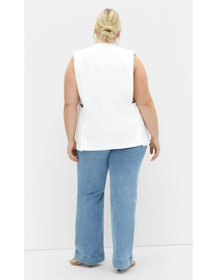 WAISTCOAT JESSA - Ivory image 5