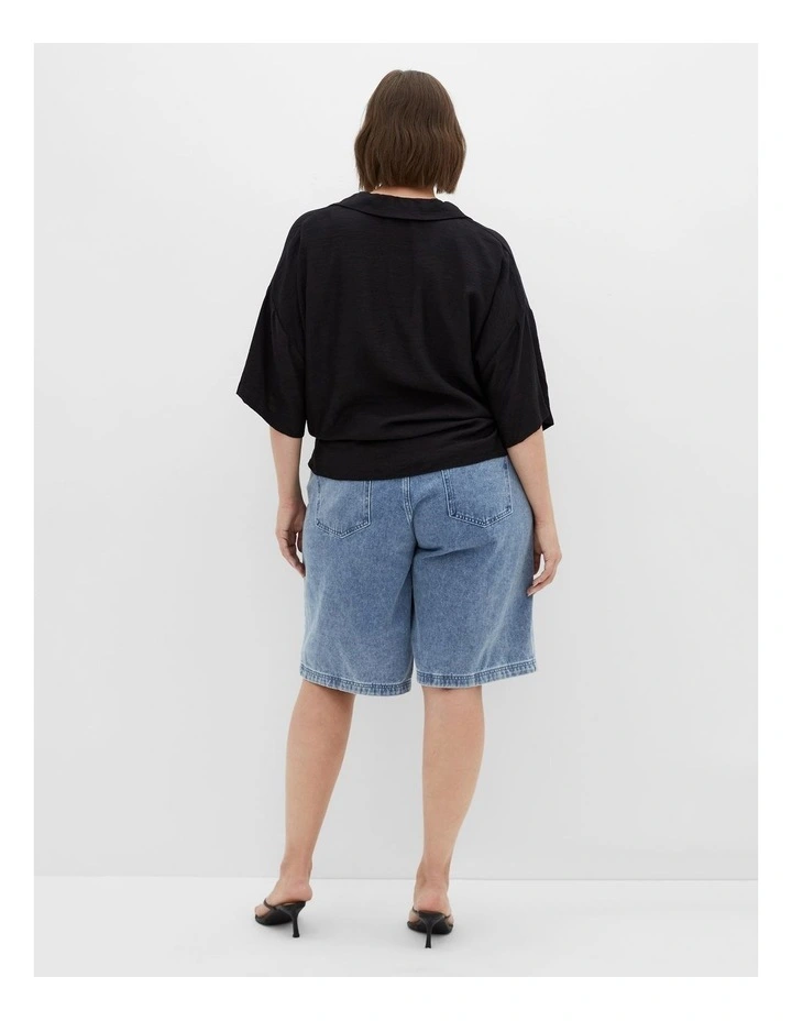 Rosie Shirt in Black image 2