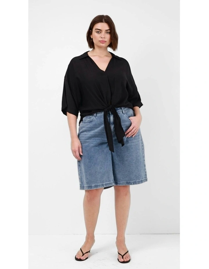 Rosie Shirt in Black image 4