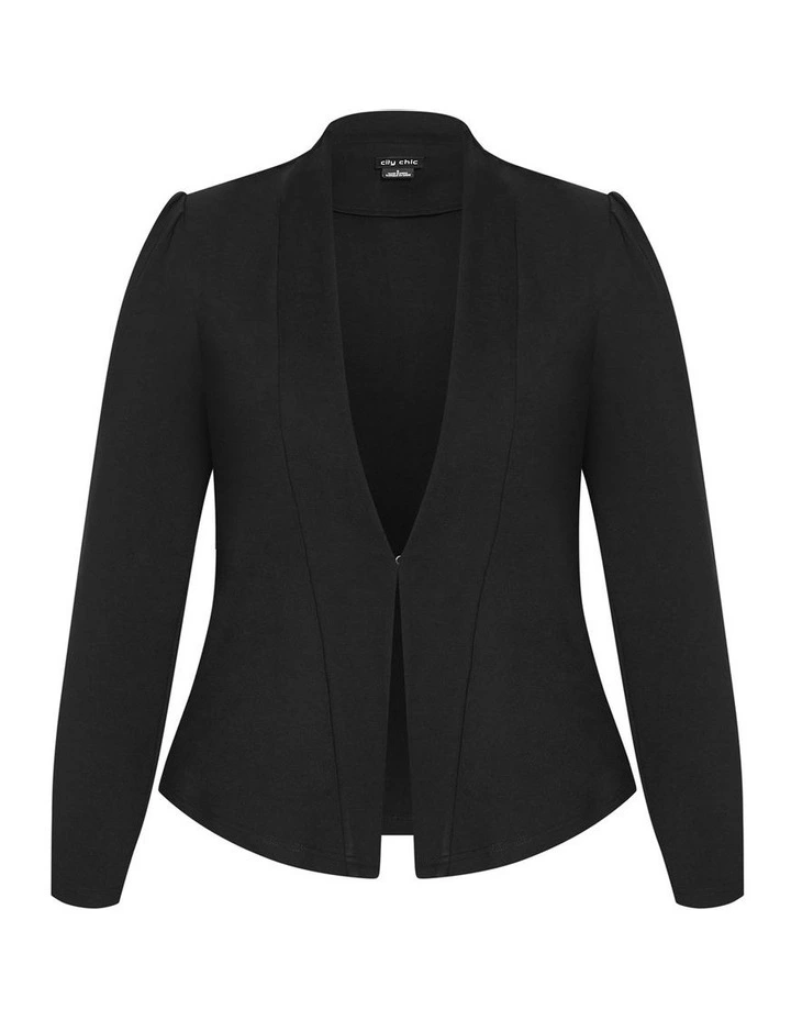 Praise Jacket in Black image 3
