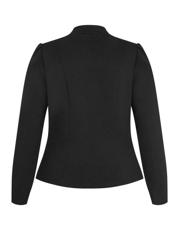Praise Jacket in Black image 4