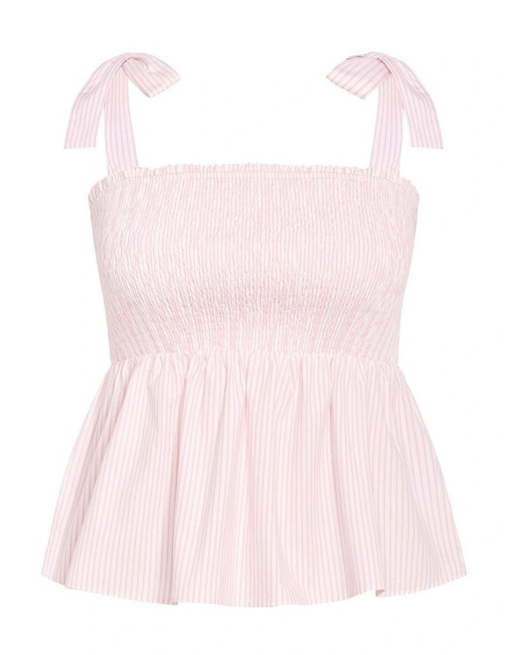 Ariane Top in Pink Stripe image 3