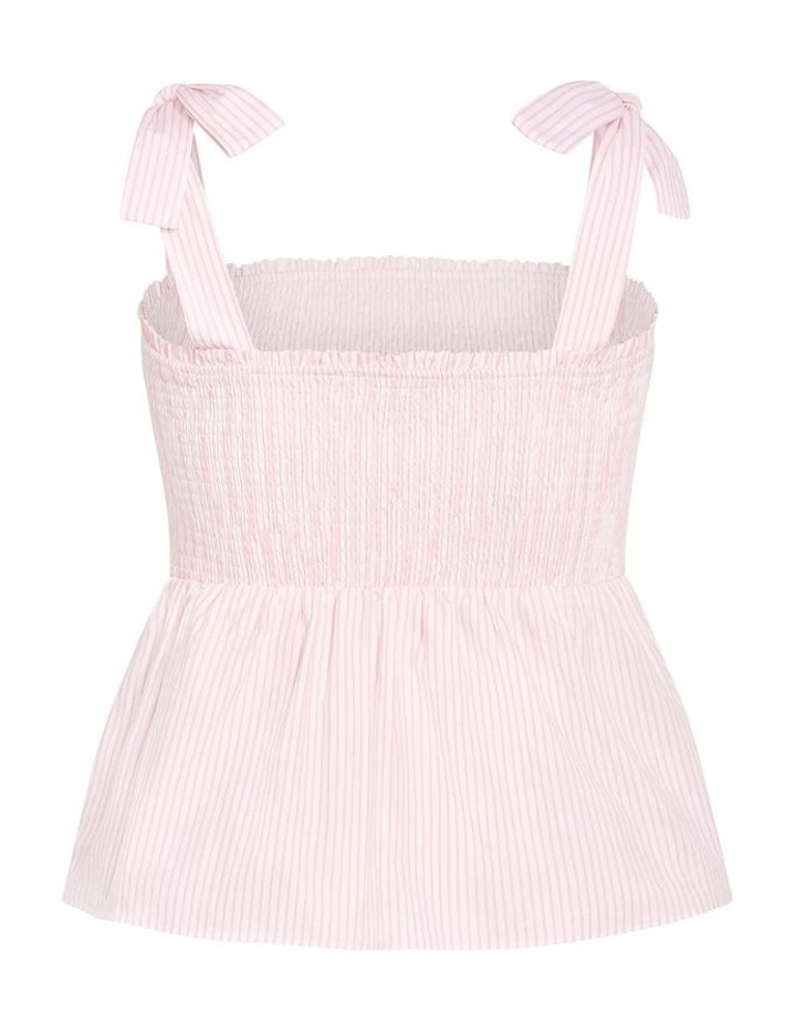 Ariane Top in Pink Stripe image 4