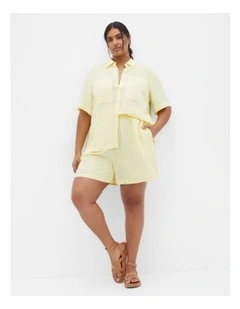 Elly Shirt in Lemon