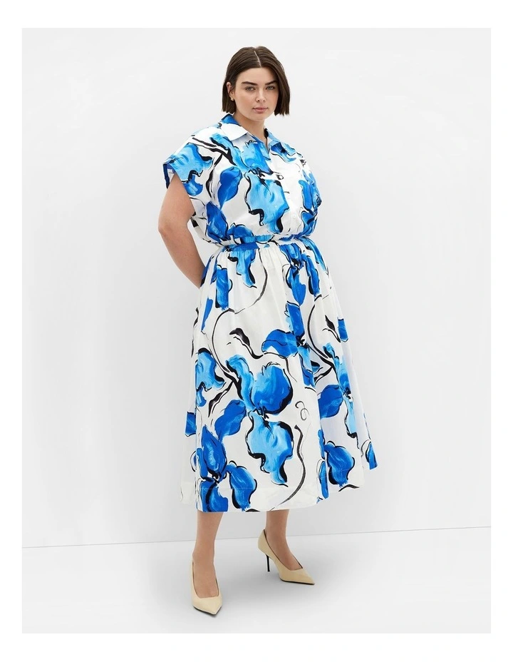 Vacay Print Shirt in Painted Bloom image 1