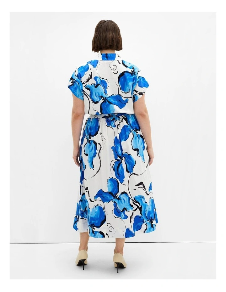 Vacay Print Shirt in Painted Bloom image 2