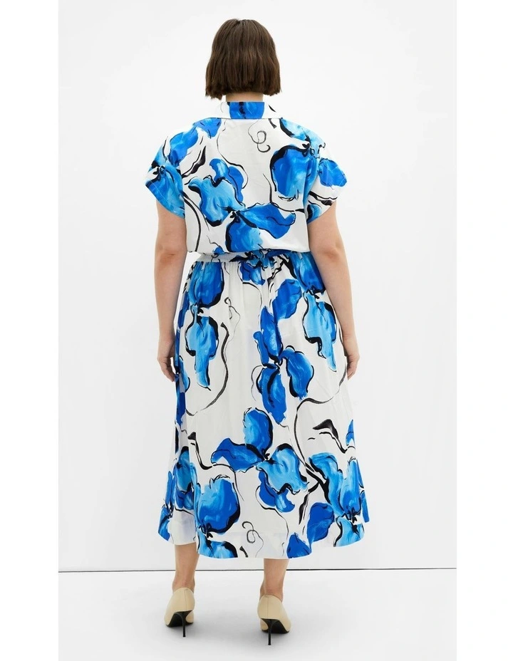 Vacay Print Shirt in Painted Bloom image 5
