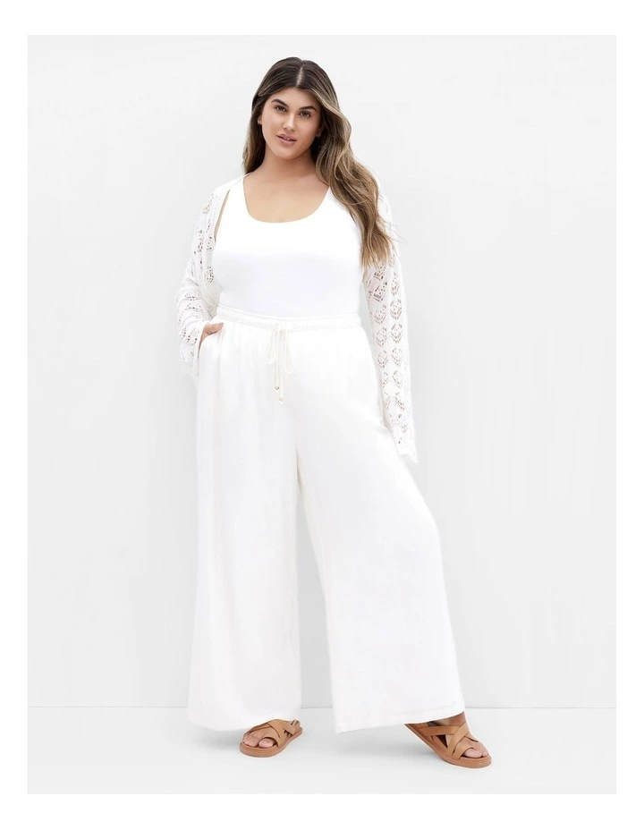 Crochet Shrug in Cream image 1