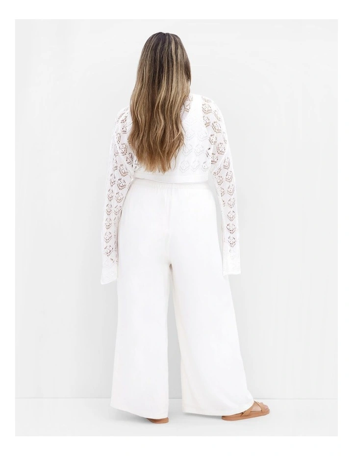 Crochet Shrug in Cream image 2