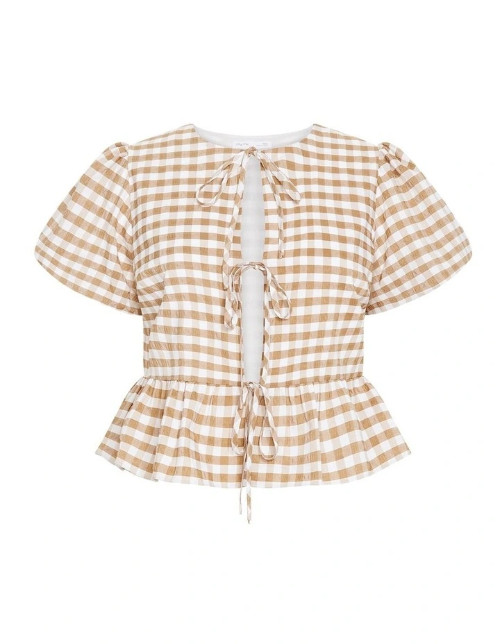 Jolie Top in Caramel image 3