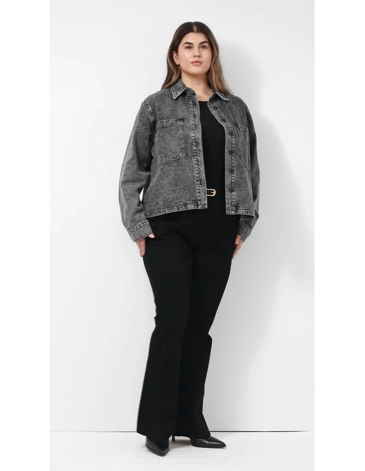 Plus Size JKT DENIM MAYA - Acid Wash image 7