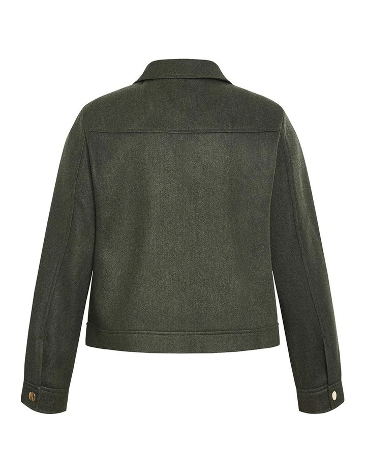 Plus Size JKT UTILITY - Hunter Green image 4