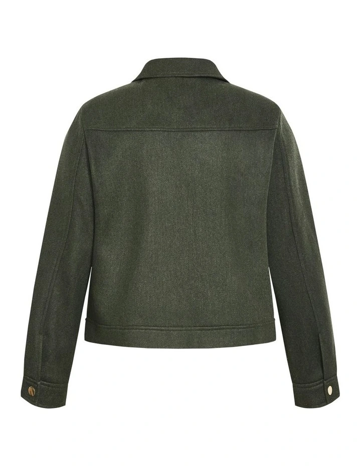 Plus Size JKT UTILITY - Hunter Green image 6